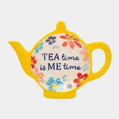Folk Floral Tea Bag Tidy Seventies Inspired Pattern Kitchen Organizer