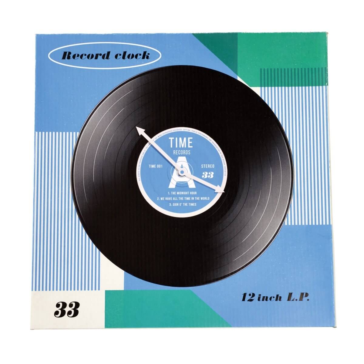 Rex - 12" Record Clock - Living Room - mzube - 28634