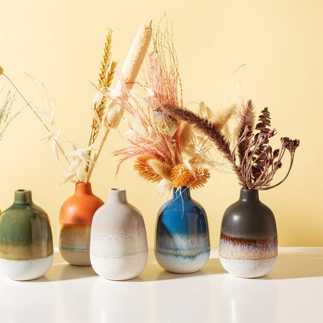 Sass & Belle Mojave Glaze Black Vase