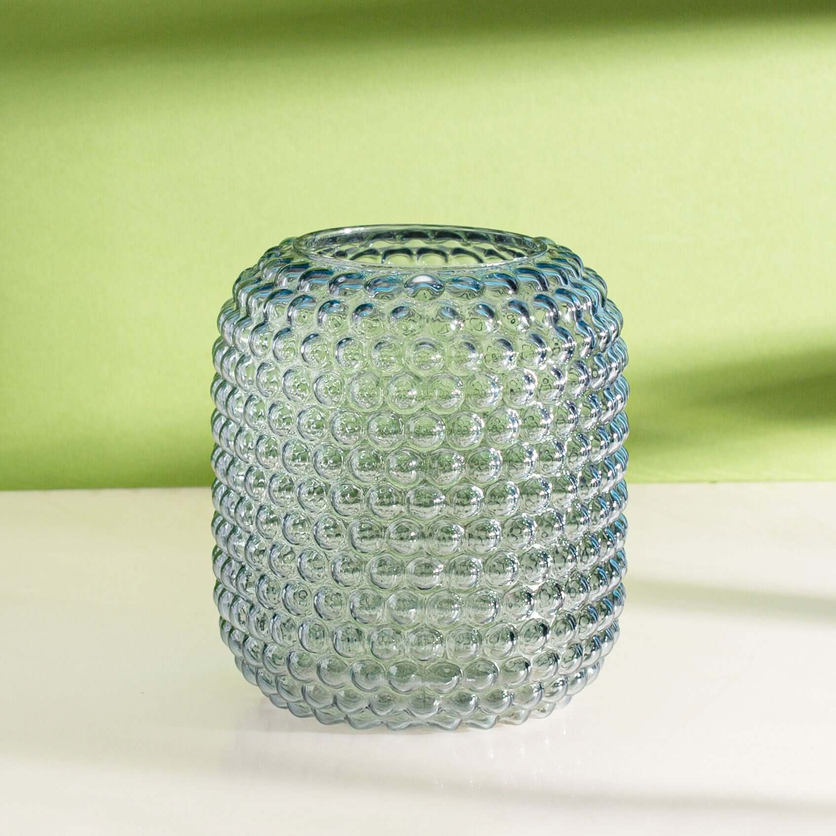 Sass &amp; Belle Grey Glass Bobble Vase