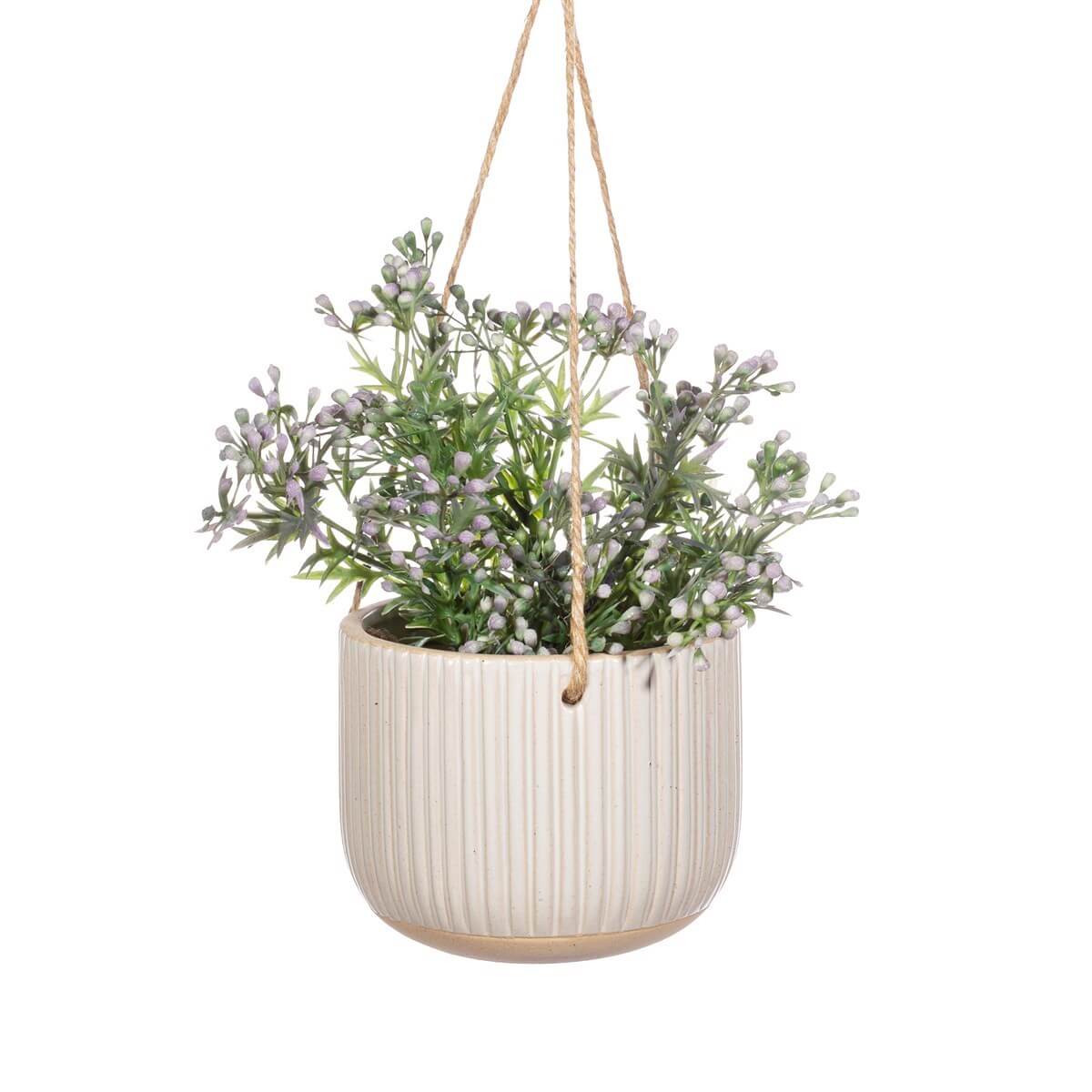 Sass &amp; Belle Grooved Hanging Planter
