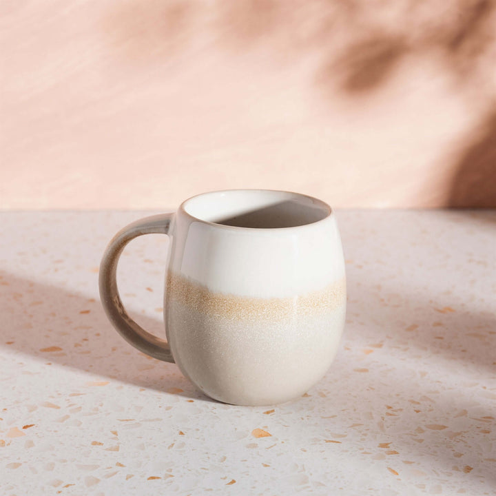 Sass & Belle Dip Glazed Ombre Grey Mug