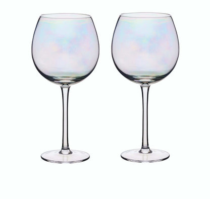 Barcraft - BarCraft Set of Two Iridescent Gin Glasses - Barware - mzube - BCGINLUST2PC