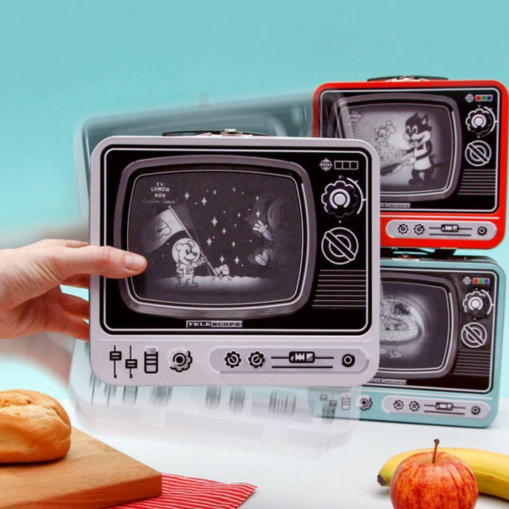 Suck UK - Blue Beach Holiday TV Lunch box - Lunchbox - mzube - SK LUNCHTV3