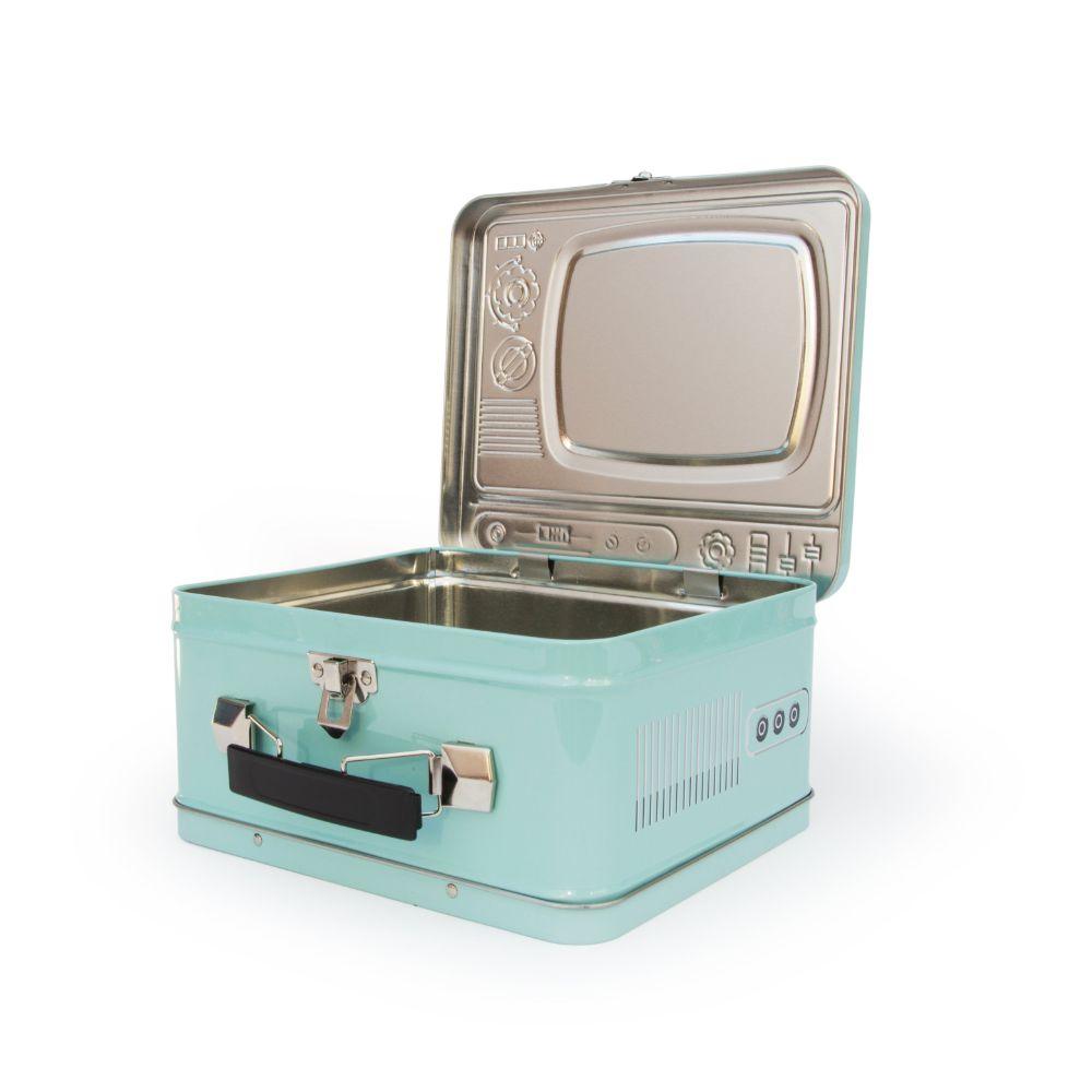 Suck UK - Blue Beach Holiday TV Lunch box - Lunchbox - mzube - SK LUNCHTV3