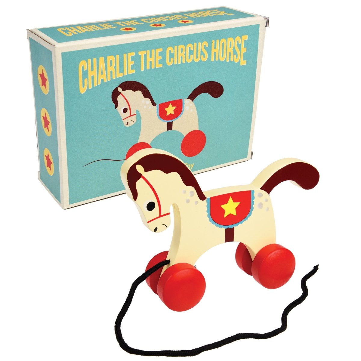 Rex - Charlie The Circus Horse Pull Toy - Toys &amp; Games - mzube - 28128