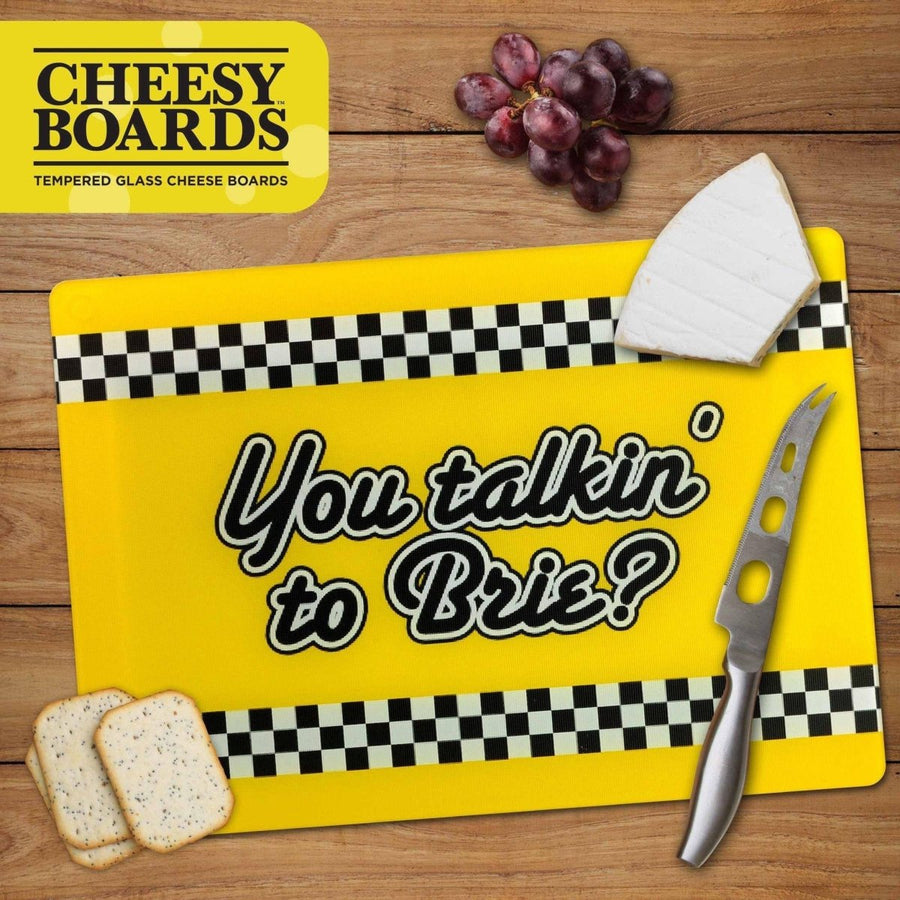Mustard - Cheesy Boards - You Talkin' To Brie? - Serveware - mzube - M13010