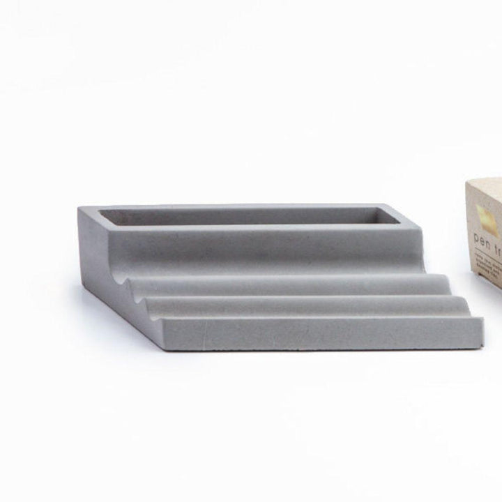 Suck UK - Concrete Pen Tray - Office - mzube - GW PENCILTRAY1