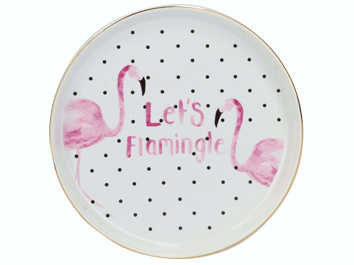 Creative Tops - Creative Tops Ava & I Flamingo Round Trinket Dish - Bedroom - mzube - C000264