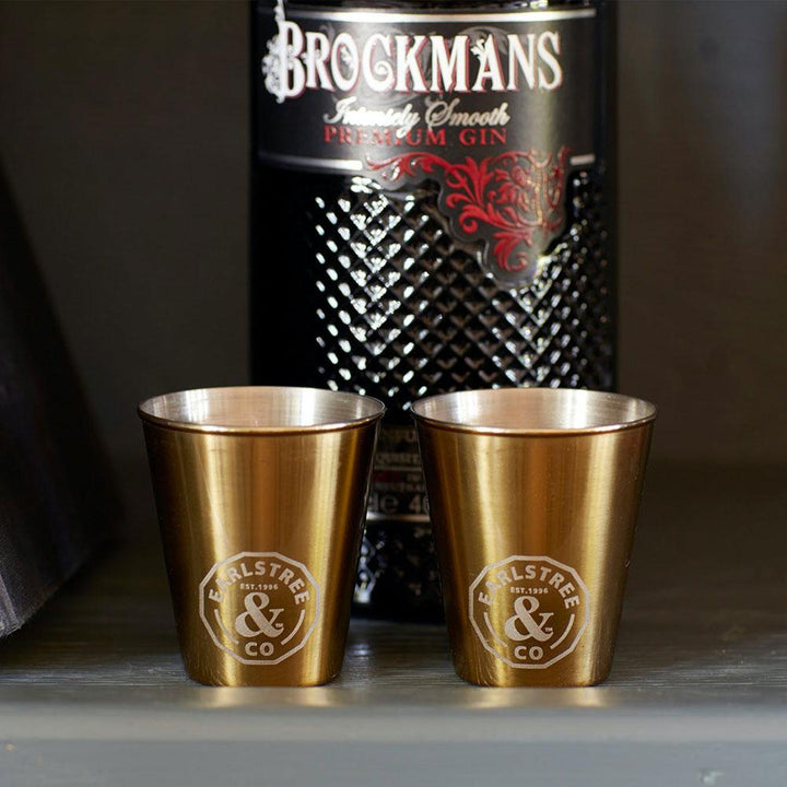 Creative Tops - Creative Tops Earlstree & Co Set Of 4 Stainless Steel Shot Glasses - Barware - mzube - 5213727