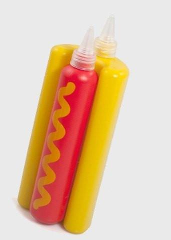 Mustard - Double Dog Hotdog dispenser - Kitchen Utensils - mzube - M12007