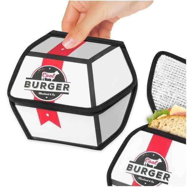 Mustard - Fast food - Burger Box - Sandwich Bag - Lunchbox - mzube - M12016B
