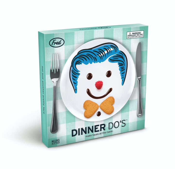 Fred - Fred Dinner Do's Boy's Hairstyle Plates - Kitchen & Dining - mzube - DDOB