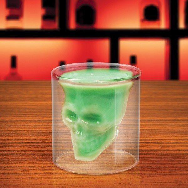 Fred - Fred Doomed Crystal Skull Shot Glass - Barware - mzube - FFDOOMED