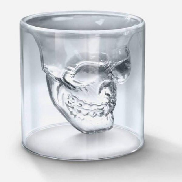 Fred - Fred Doomed Crystal Skull Shot Glass - Barware - mzube - FFDOOMED