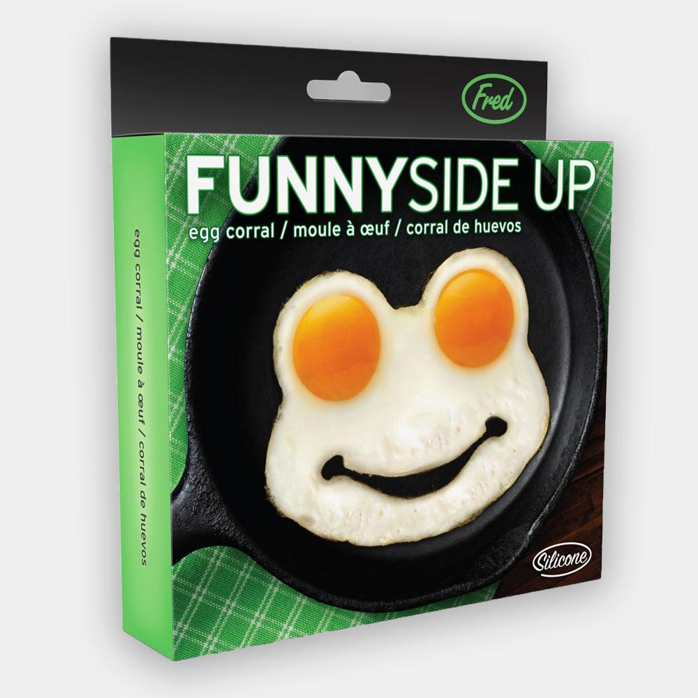 Fred - Fred Funny Side Up Frog Shaped Egg Mould - Kitchen Utensils - mzube - FRED-FUN-FROG