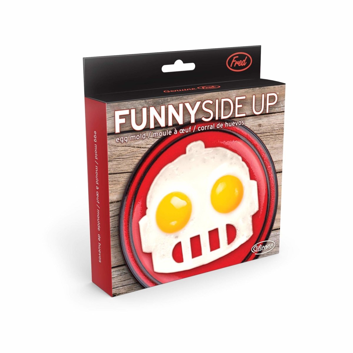 Fred - Fred Funny Side Up Robot Shaped Egg Mould - Kitchen Utensils - mzube - FRED-FUN-ROB