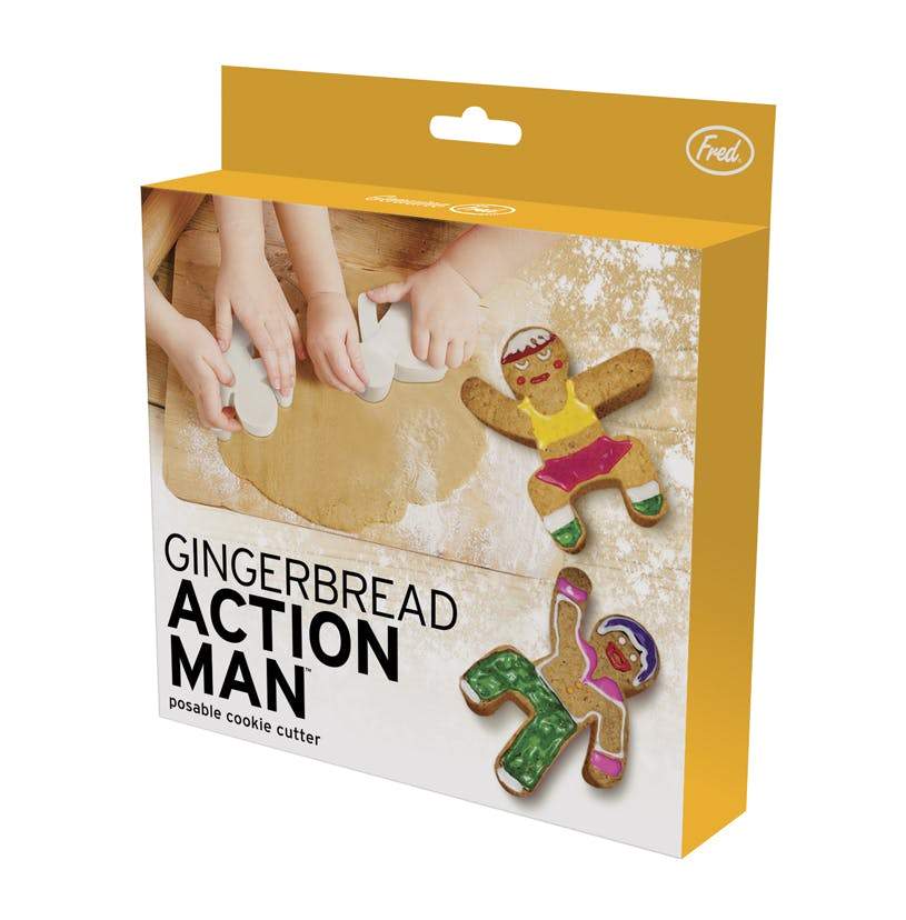 Fred - Fred Gingerbread Action Man Biscuit Cutters - Cookware - mzube - 5186504