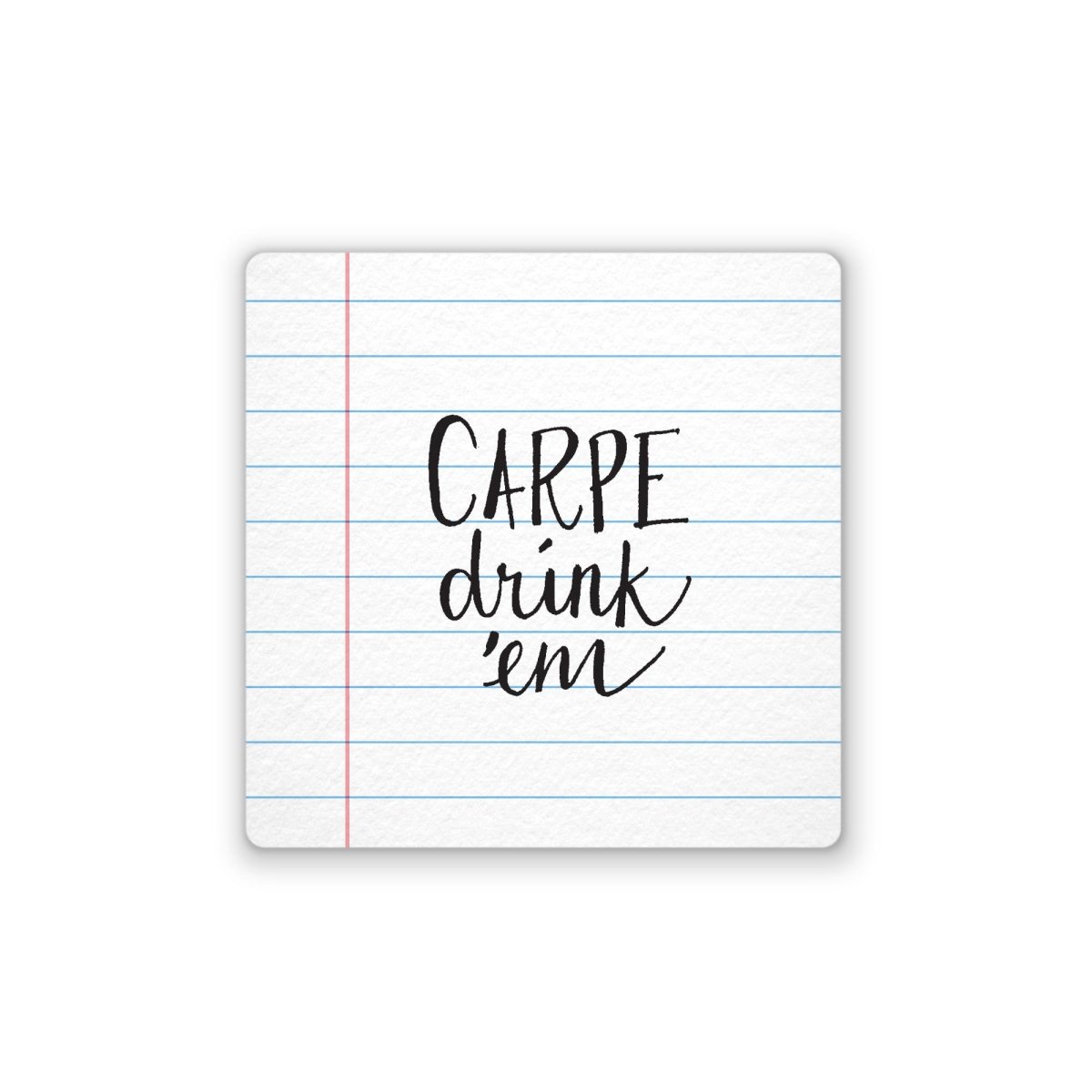 Fred - Fred Pack of 6 Noted Coasters - Barware - mzube - 5174865