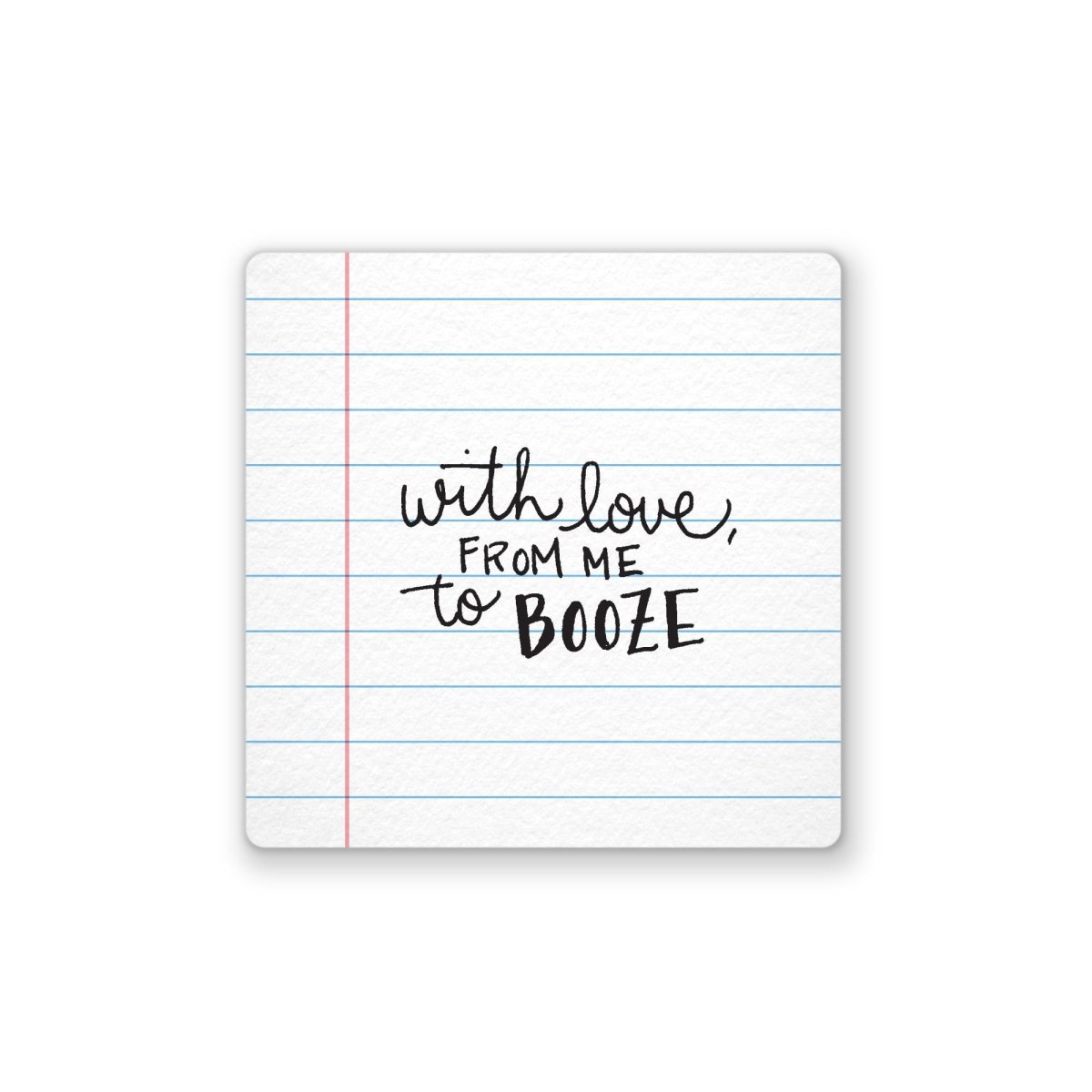 Fred - Fred Pack of 6 Noted Coasters - Barware - mzube - 5174865