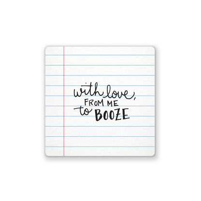 Fred - Fred Pack of 6 Noted Coasters - Barware - mzube - 5174865