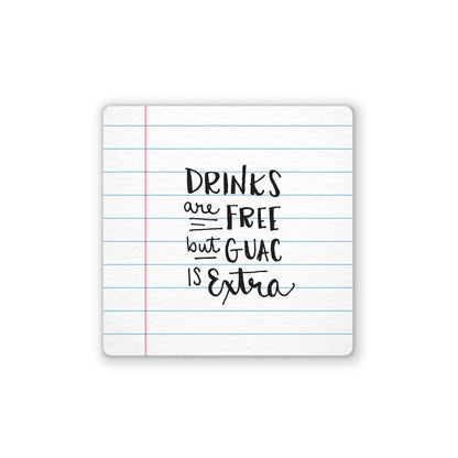 Fred - Fred Pack of 6 Noted Coasters - Barware - mzube - 5174865