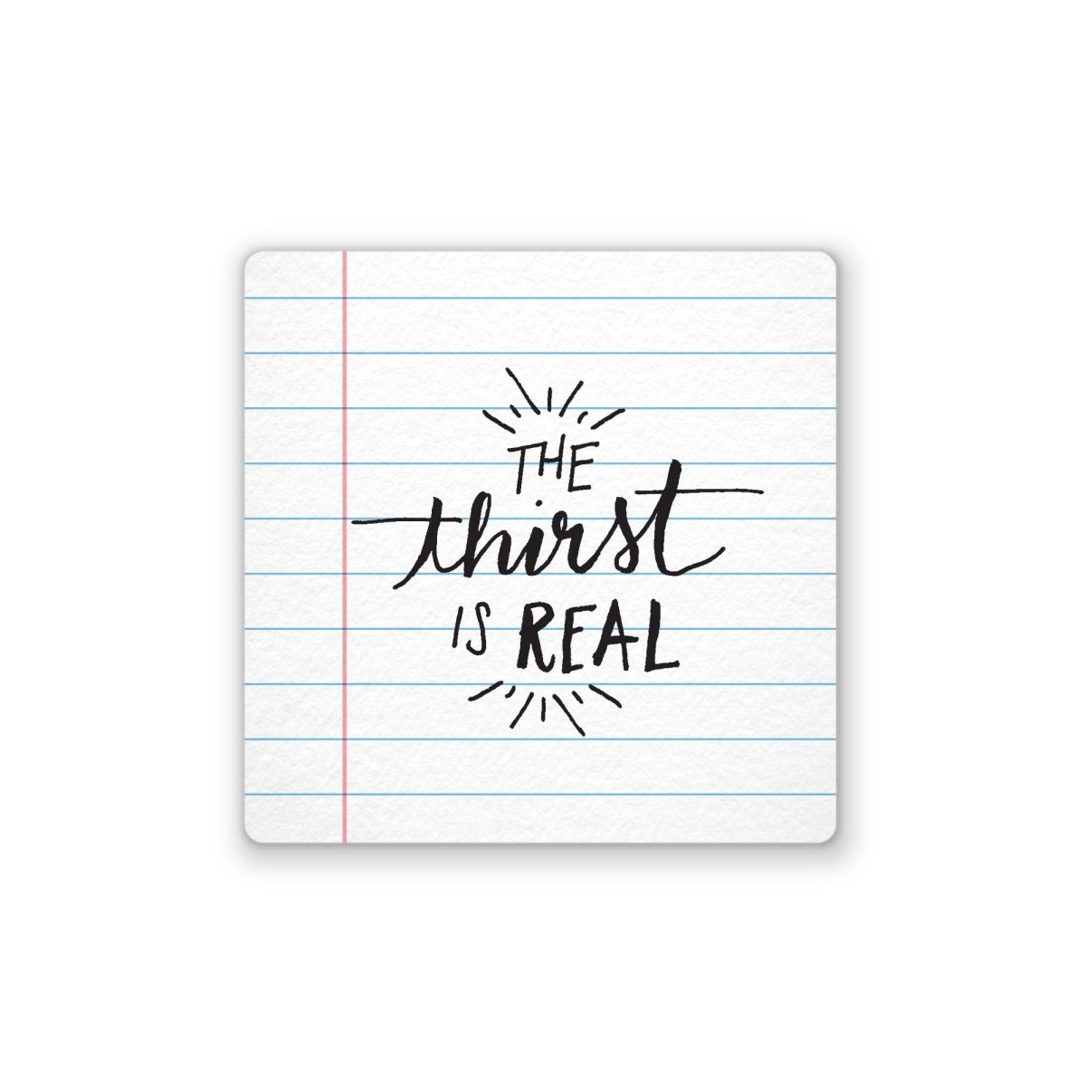 Fred - Fred Pack of 6 Noted Coasters - Barware - mzube - 5174865