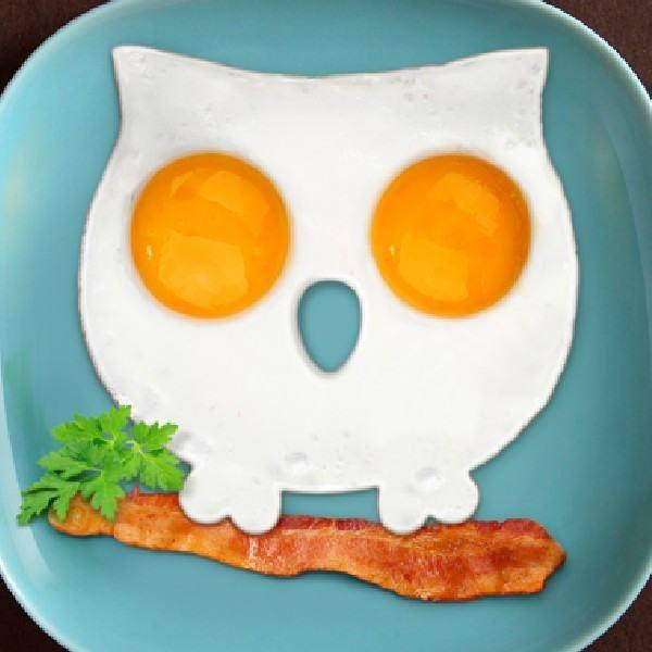 Fred - Funny Side Up Owl Egg Mould - Fred - Kitchen Utensils - mzube - FFUNOWL
