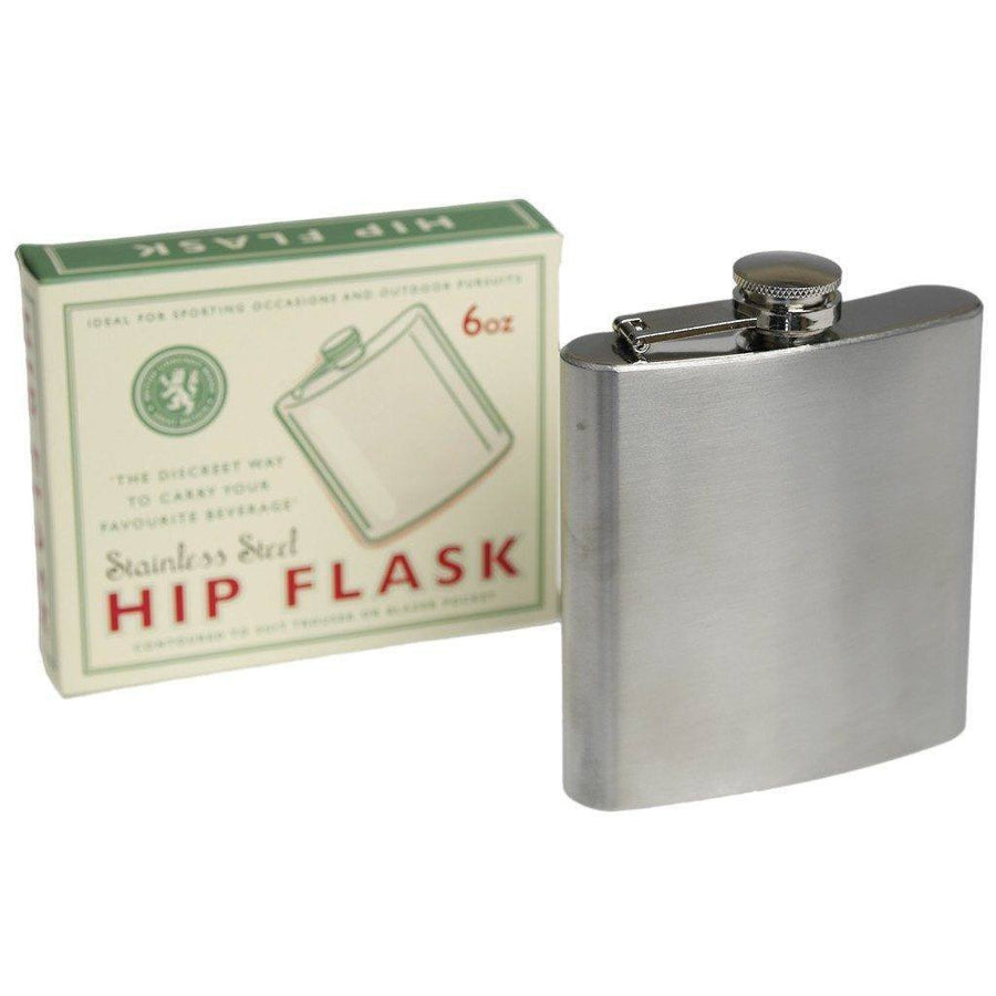 Rex - Gentleman's Hip Flask 6oz - Barware - mzube - 24282