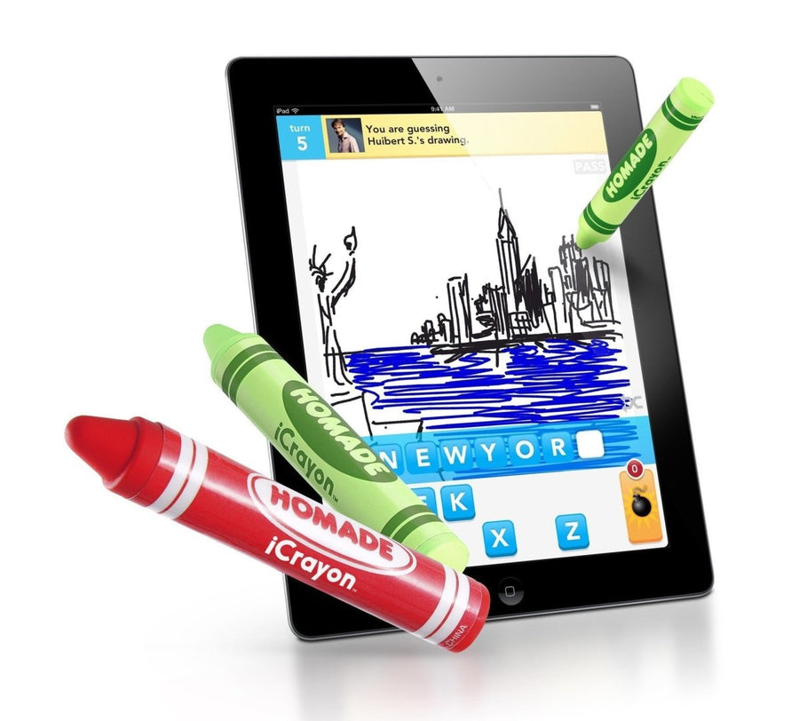 Thumbs Up - I Crayon Touch Screen Stylus - Office - mzube - ICRAYRED
