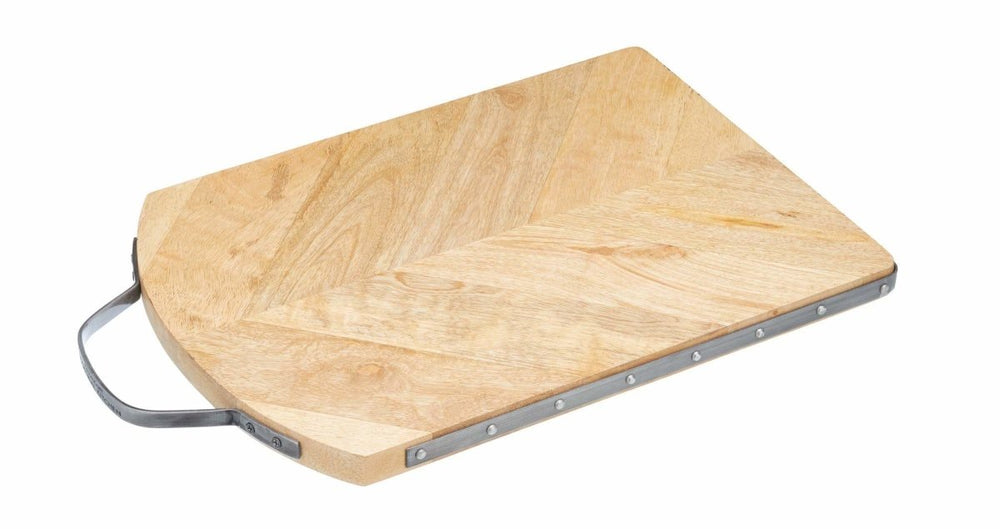 Kitchencraft - Industrial Kitchen Reversible Mango Wood Board for Serving/Preparing - Serveware - mzube - INDSBOARDREC