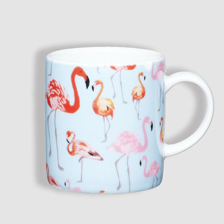 Kitchencraft - KitchenCraft 80ml Porcelain Flamingo Espresso Cup - Mugs - mzube - KCESPRESS39