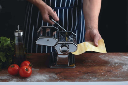 Kitchencraft - KitchenCraft World of Flavours Italian Deluxe Double Cutter Pasta Machine - Cookware - mzube - KCMACH2