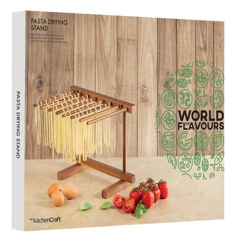 Kitchencraft - KitchenCraft World of Flavours Italian Pasta Drying Stand - Cookware - mzube - WFITSTAND
