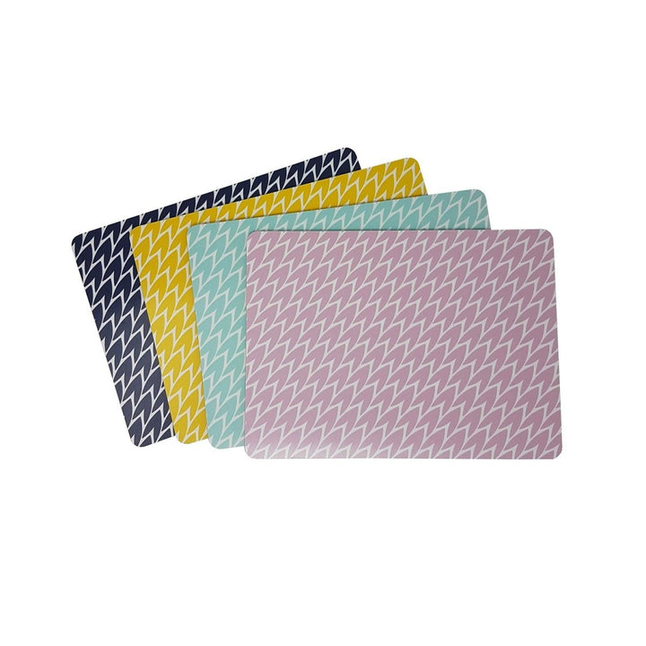 Laura Jackson - Copy of Laura Jackson Leaf Placemats Mixed Colours - Set Of 4 - Serveware - mzube -