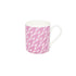 Laura Jackson - Laura Jackson Leaf Large Mug Pink - Mugs - mzube - LMLGPI04