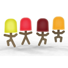 Lollypop Men Ice Lolly Moulds