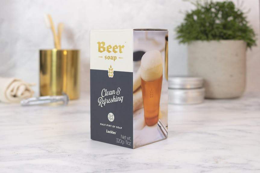 Luckies - Luckies Of London Beer Soap In A Glass - Personal Care - mzube - LUKBSOAP