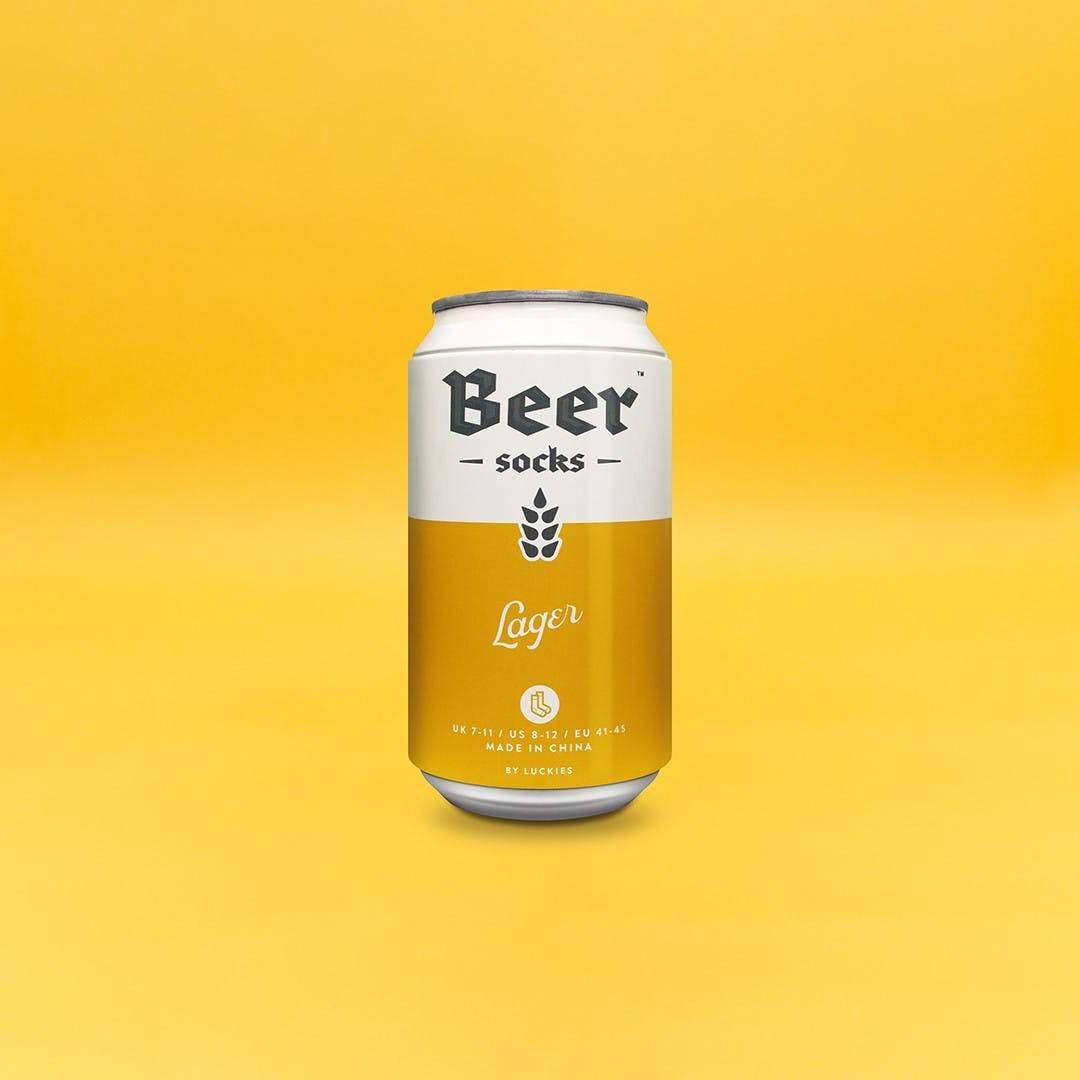 Luckies - Luckies Of London Beer Socks Lager - socks - mzube - LUKBSL