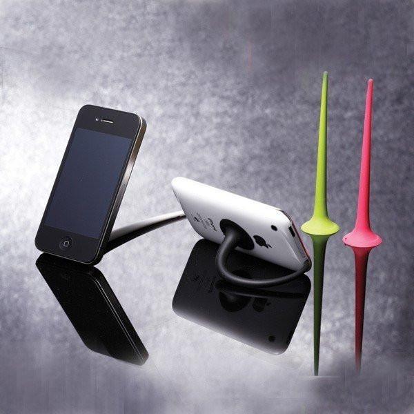 Mobile Tail - Mobile Tail - Cool Mobile Phone Stand - Office - mzube - MOBILETAILWHITE