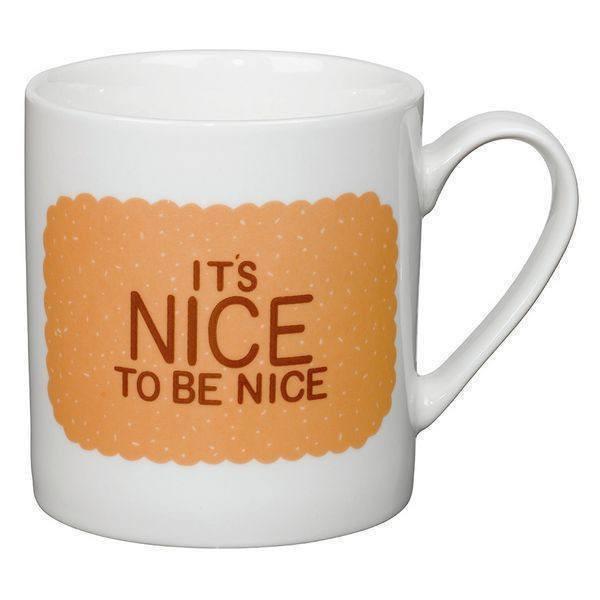 Wild & Wolf - Mug It's Nice to be Nice Wild & Wolf - Mugs - mzube - HAZ013