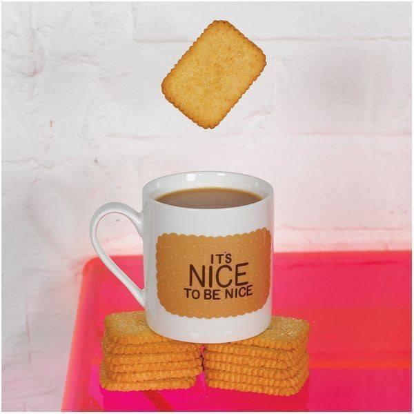 Wild & Wolf - Mug It's Nice to be Nice Wild & Wolf - Mugs - mzube - HAZ013