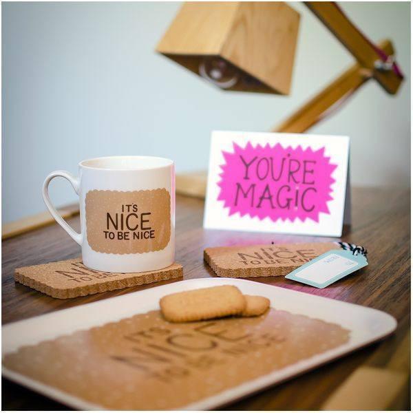 Wild & Wolf - Mug It's Nice to be Nice Wild & Wolf - Mugs - mzube - HAZ013