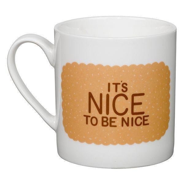 Wild & Wolf - Mug It's Nice to be Nice Wild & Wolf - Mugs - mzube - HAZ013