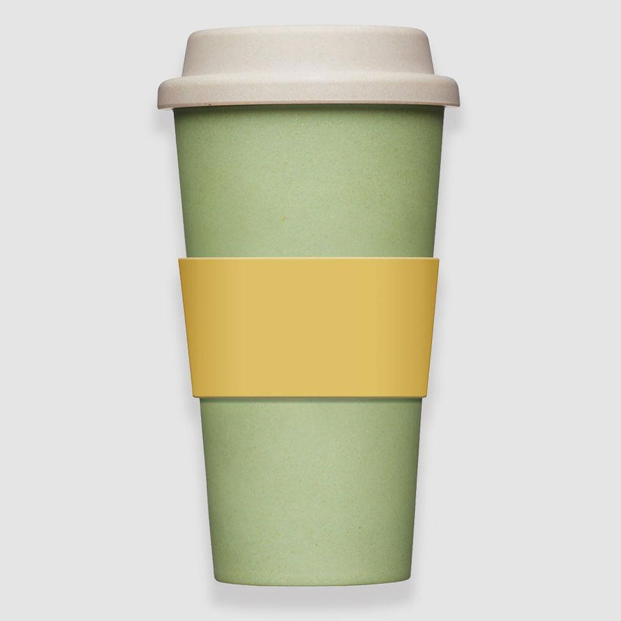 Natural Elements - Natural Elements Eco-friendly Green Travel Mug - Mugs - mzube - NETMUGBFGRN