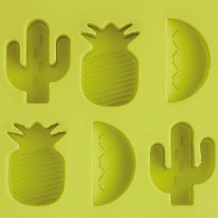 Barcraft - Novelty Silicone Ice Cube Tray With Tropical Shapes - Barware - mzube - BCICETROPIC