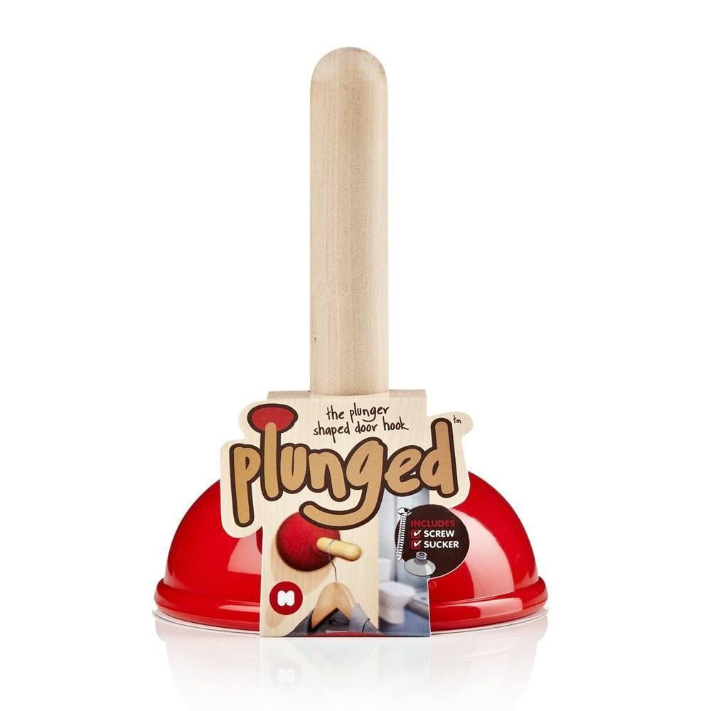 Mustard - Plunge The Plunger Shaped Door Hook - Bedroom - mzube - NG5049