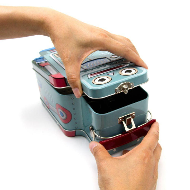 Suck UK - Retro Robot Lunch box - Lunchbox - mzube - SK LUNCHBOT1