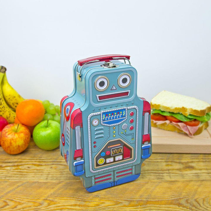 Suck UK - Retro Robot Lunch box - Lunchbox - mzube - SK LUNCHBOT1