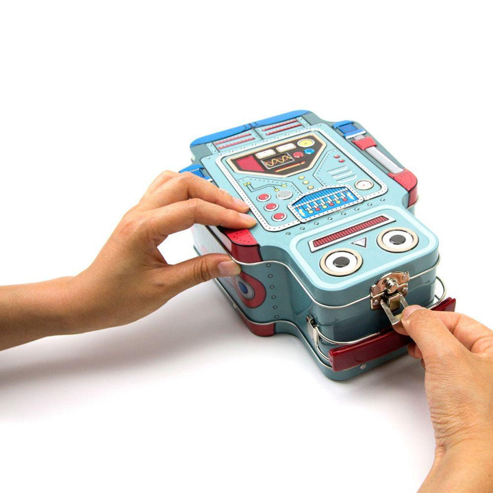 Suck UK - Retro Robot Lunch box - Lunchbox - mzube - SK LUNCHBOT1
